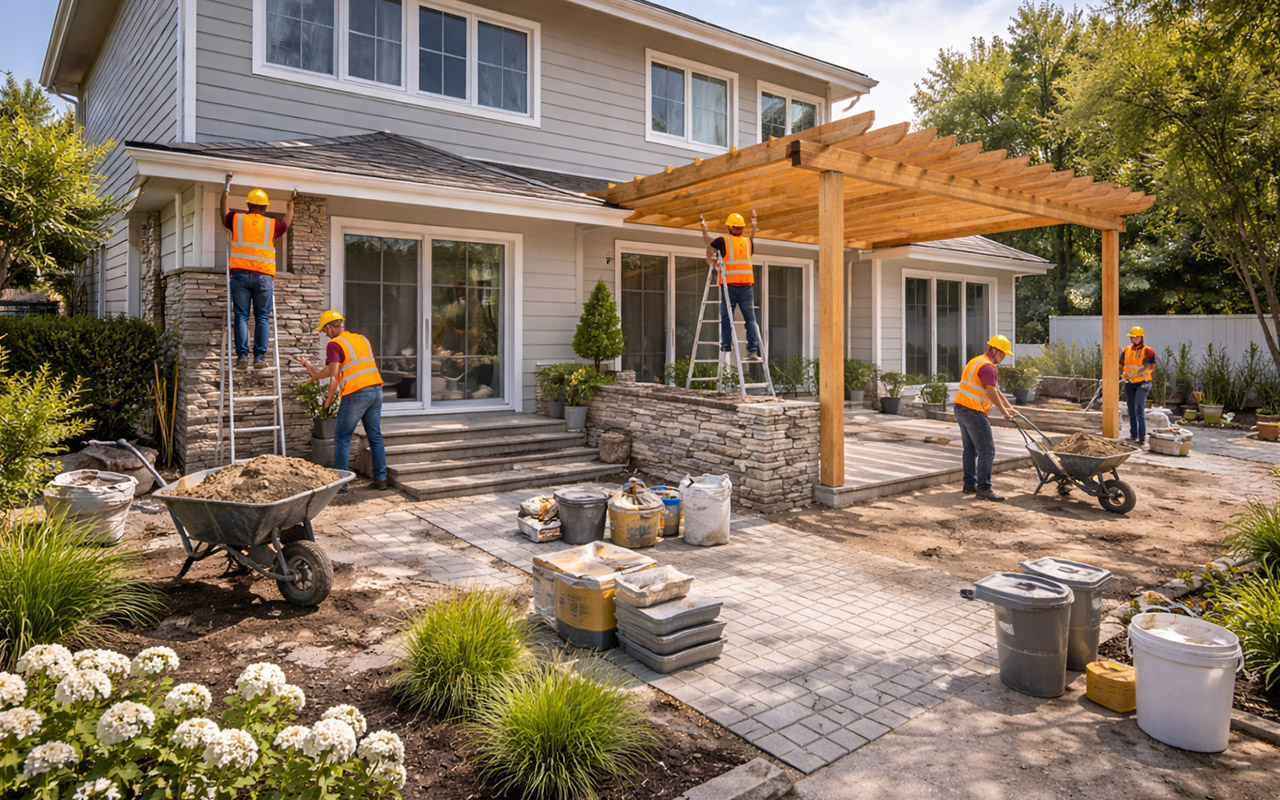 Remodelación de los Exteriores de casa